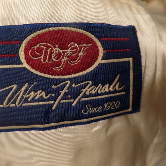 VTG Wm F Farrah Men's Blazer sz 42 Light Blue AU15 - Picture 5 of 6